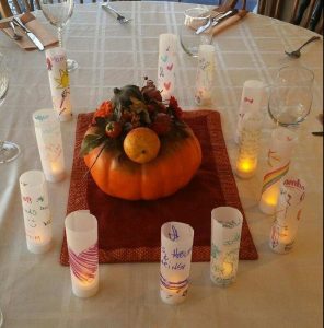 gratitudes around table