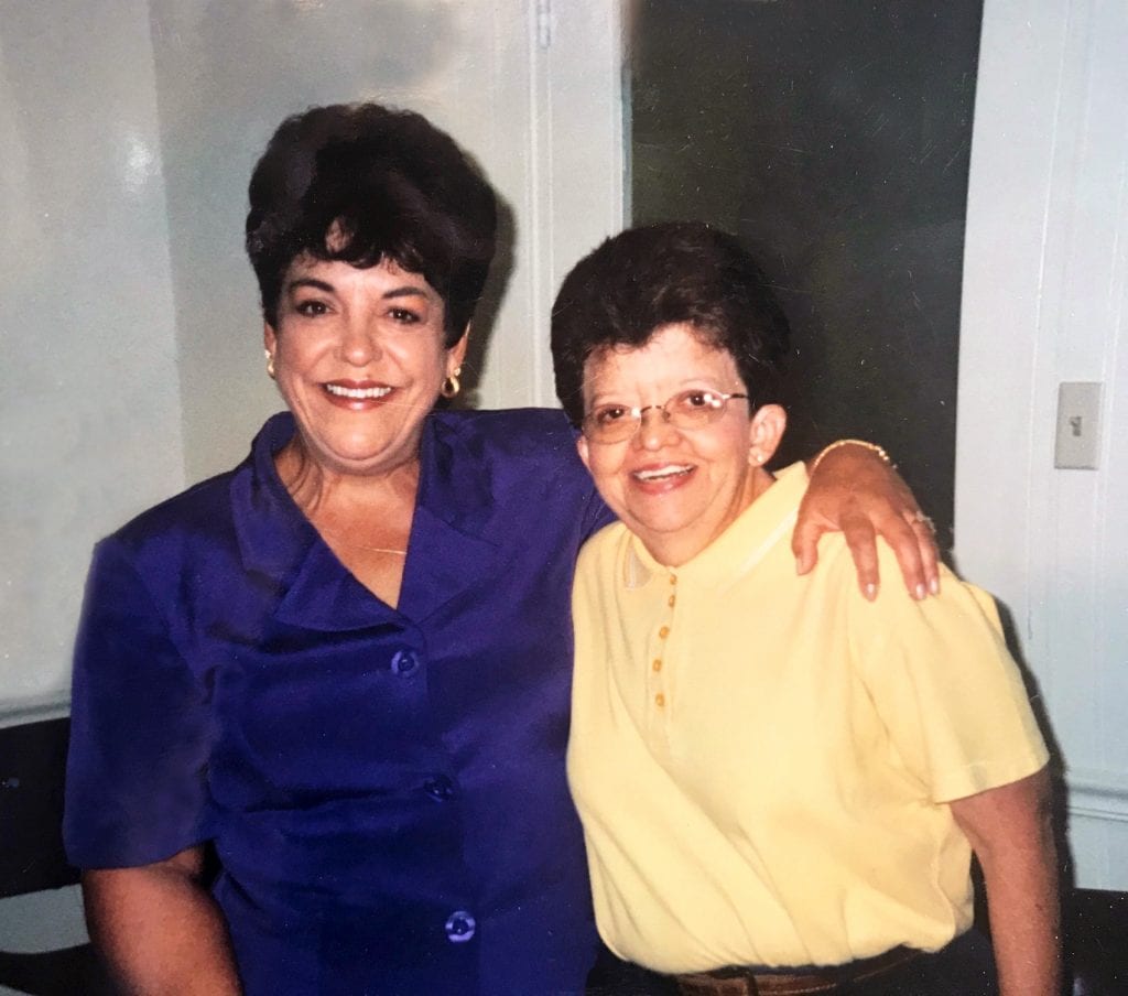 Glenda honoring a friend