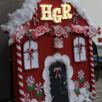 Gingerbread display in Green River